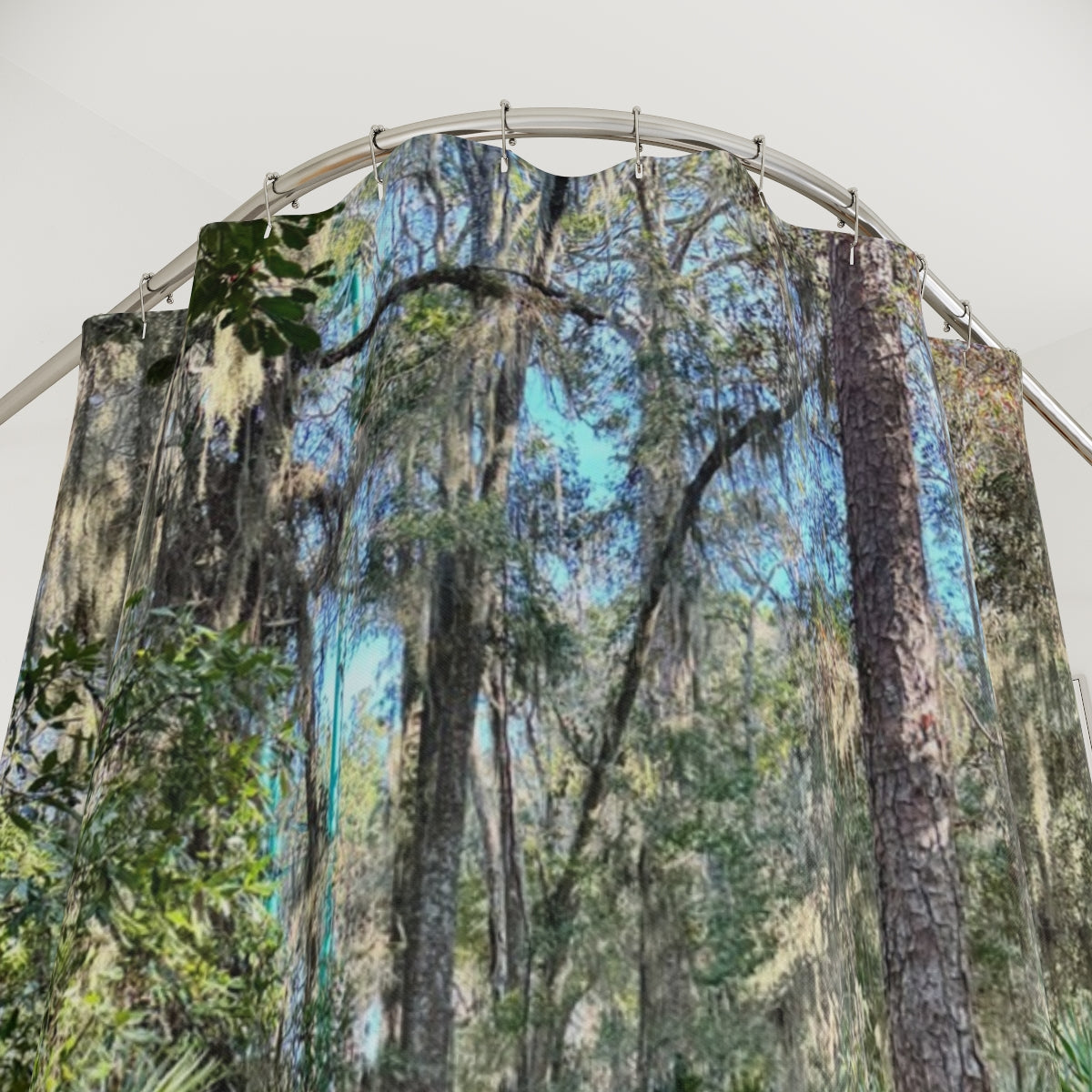 Jungle Path Southern Charm Series by Amanda Sherrell Shower Curtain - Tranquil Nature Decor for Relaxing Bathrooms