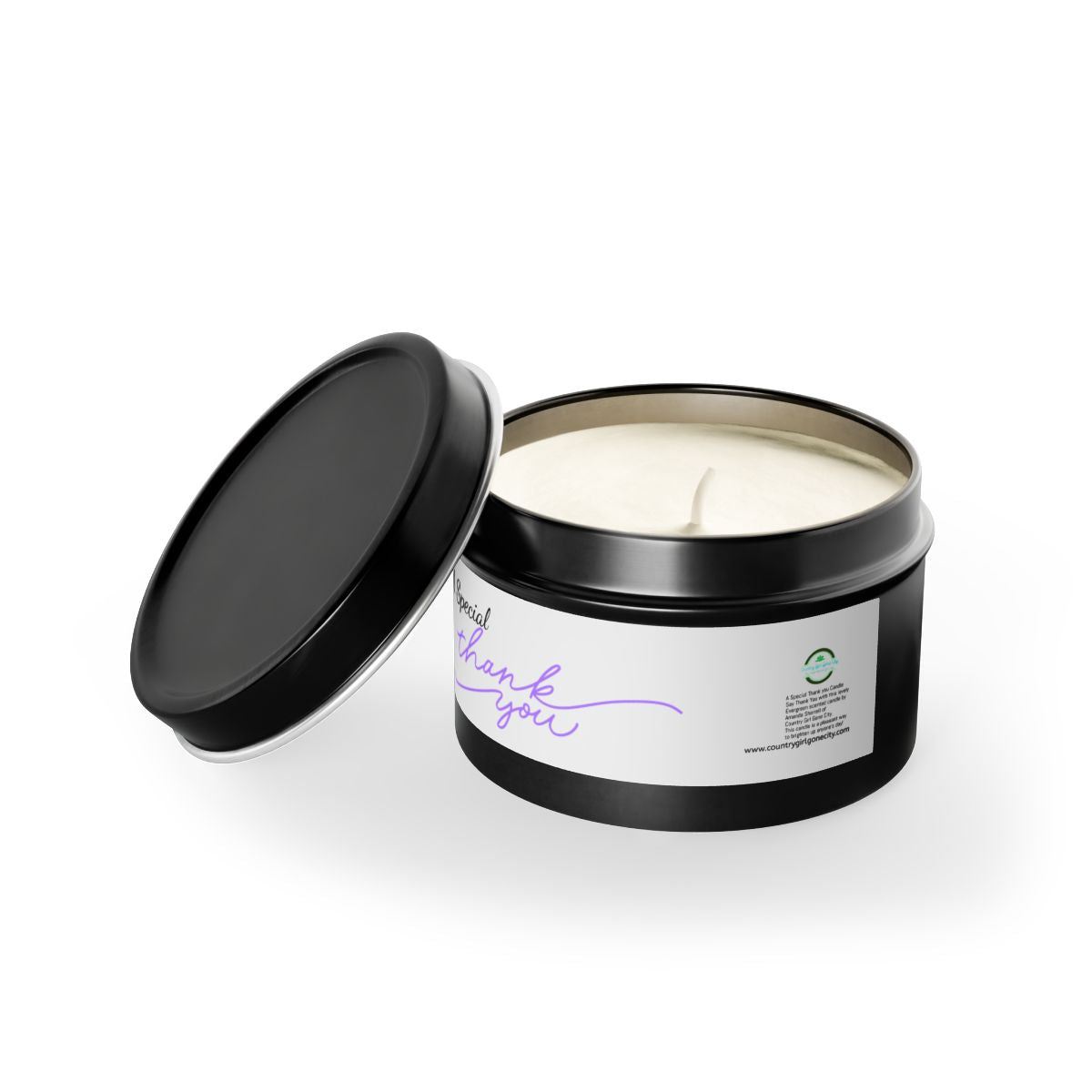 A Special Thank You Tin Candle - Scented Candle Gift for Celebrations
