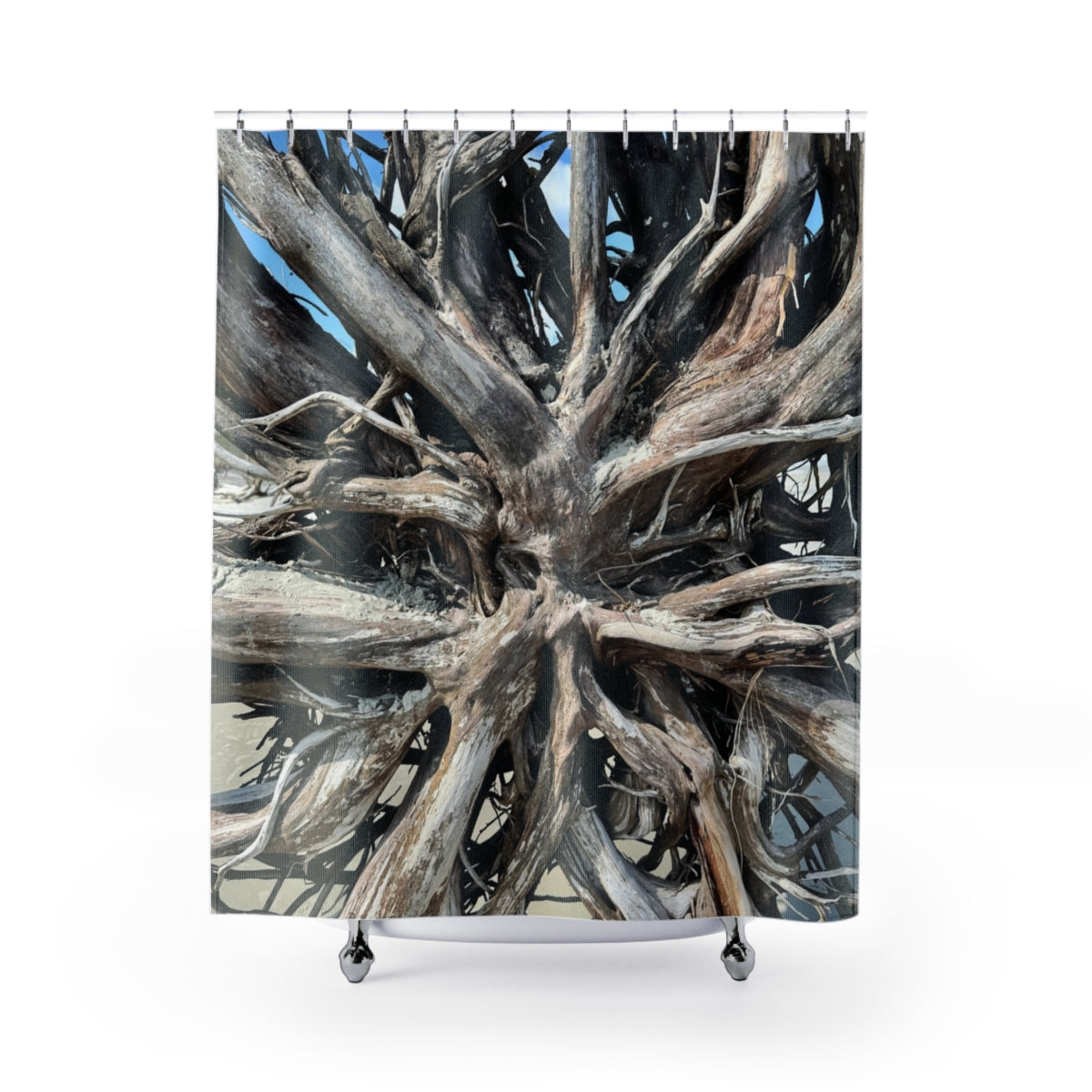 Rustic Roots Southern Charm Series by Amanda Sherrell Shower Curtain - Nature-Inspired Decor for Home Bathrooms