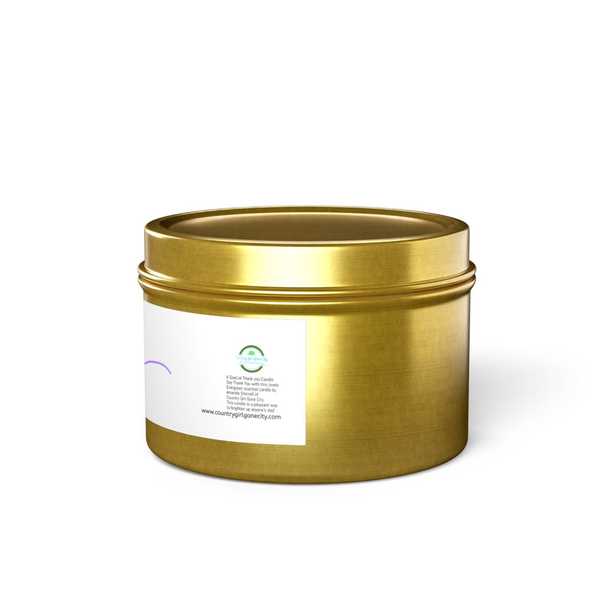 A Special Thank You Tin Candle - Scented Candle Gift for Celebrations