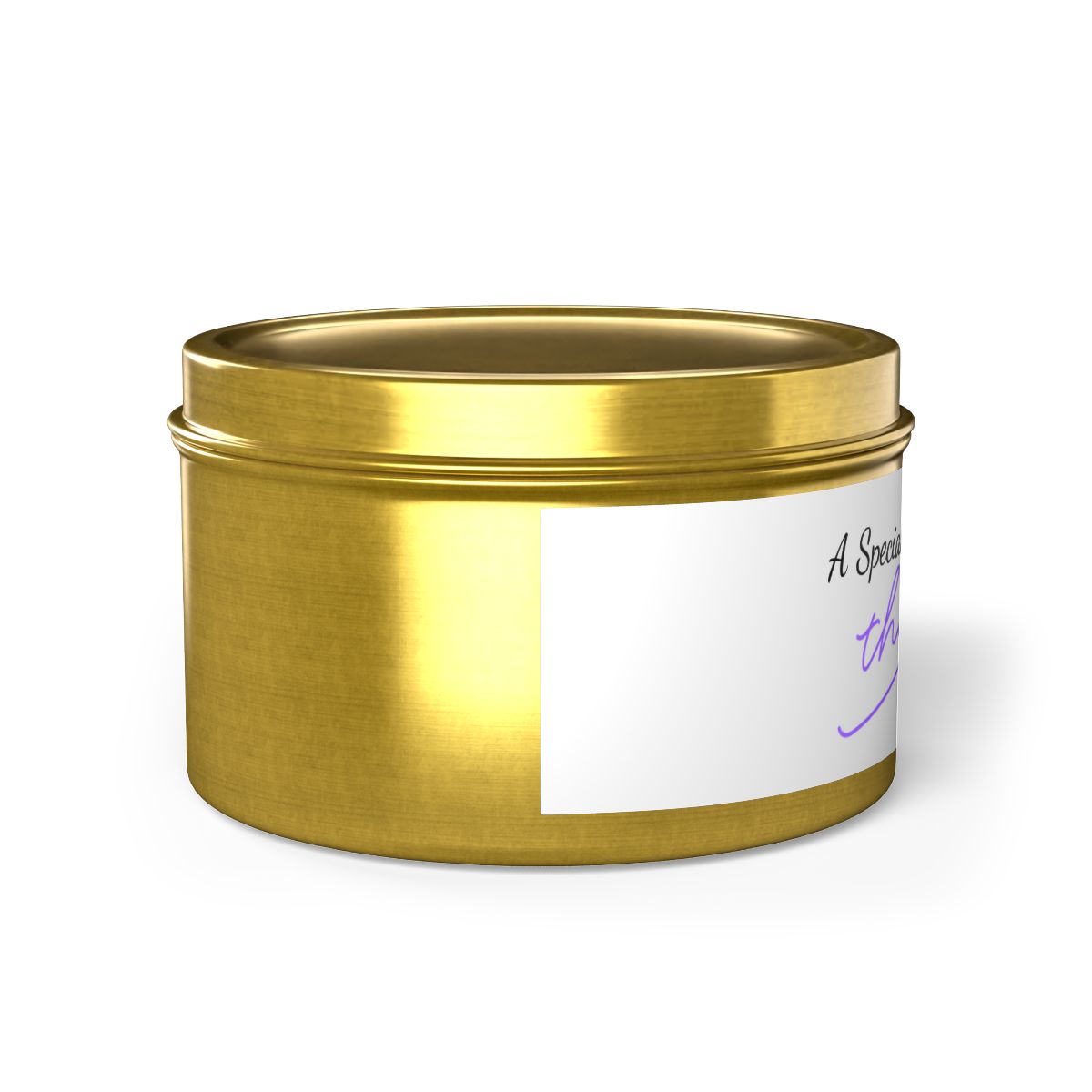 A Special Thank You Tin Candle - Scented Candle Gift for Celebrations
