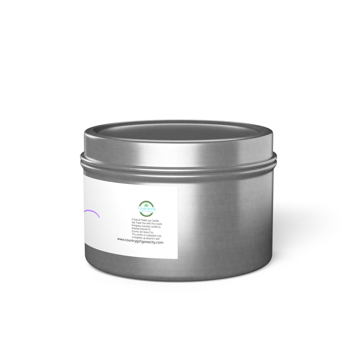 A Special Thank You Tin Candle - Scented Candle Gift for Celebrations